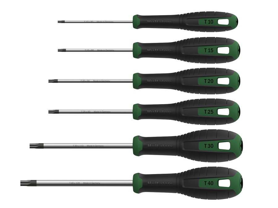 Hultafors 444435 TORX Screwdriver Set 6 Piece