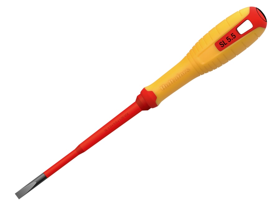 Hultafors 445095 VDE Slotted Screwdriver 5.5 x 125mm