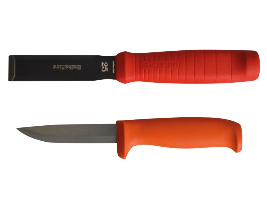 Hultafors 391073 25mm Chisel with Craftsmen's Knife and Double Holster