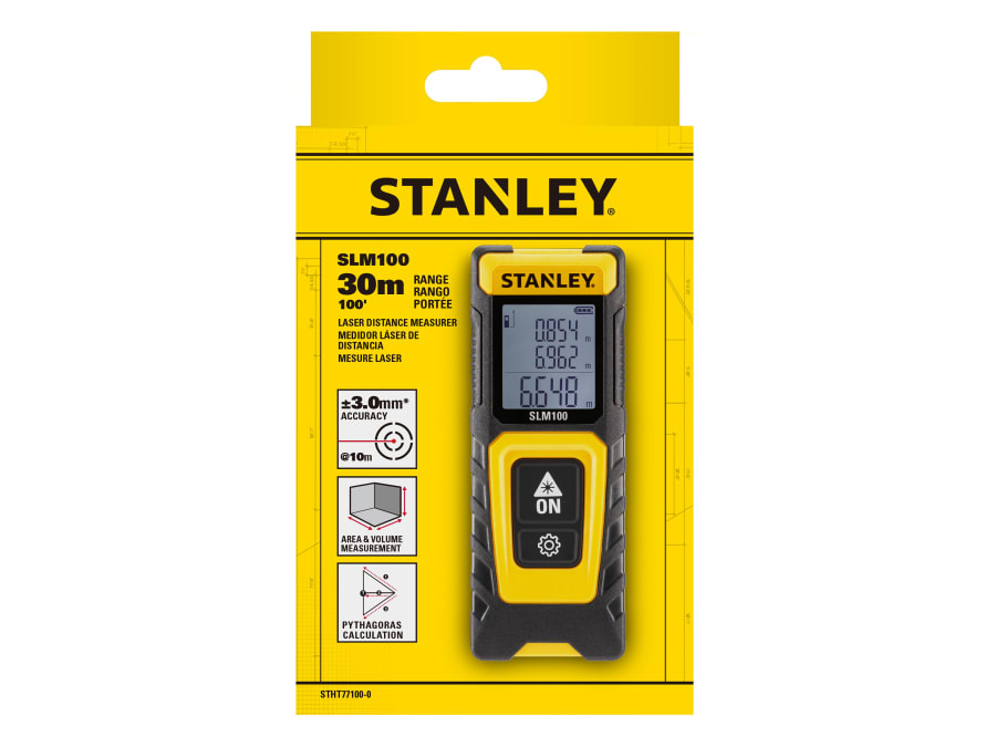 Stanley STHT771000 SLM100 Laser Distance Measurer 30m