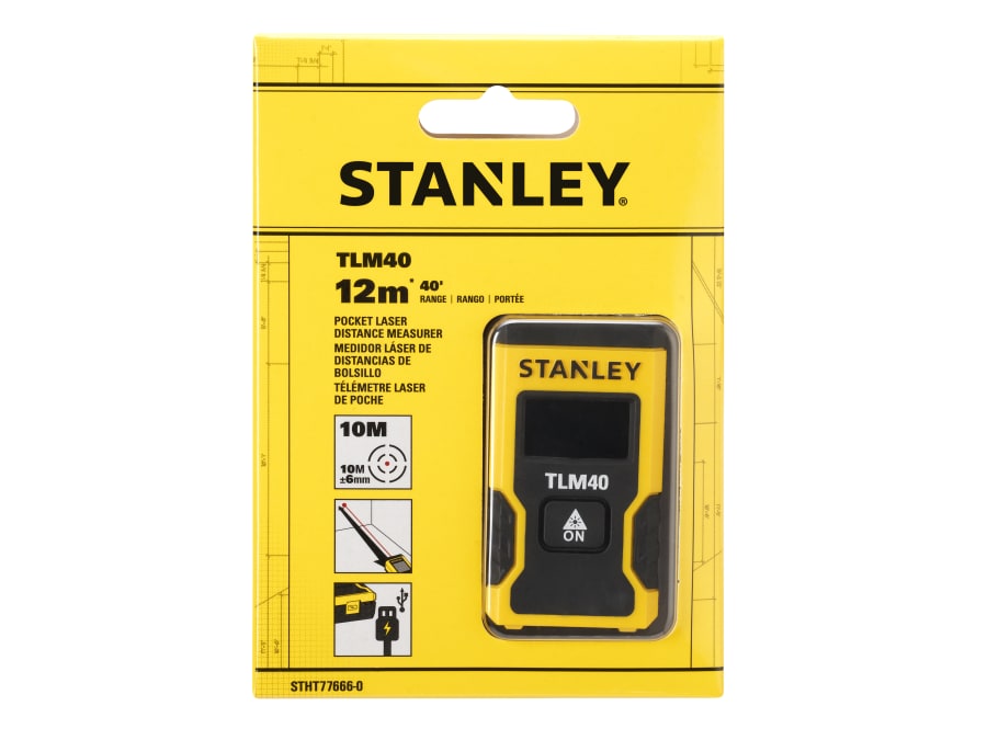 Stanley Intelli Tools Stanley STHT776660 TLM 40 Laser Distance Measure