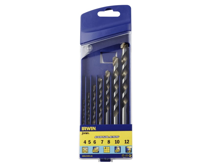 Irwin 10501940 Multi-Purpose Drill Bit Set 7 Piece