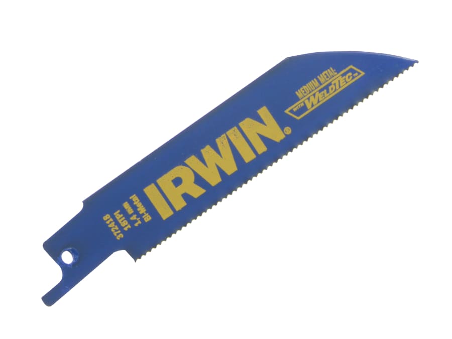 Irwin 10504148 18 TPI Metal Cutting Sabre Saw Blade 100mm