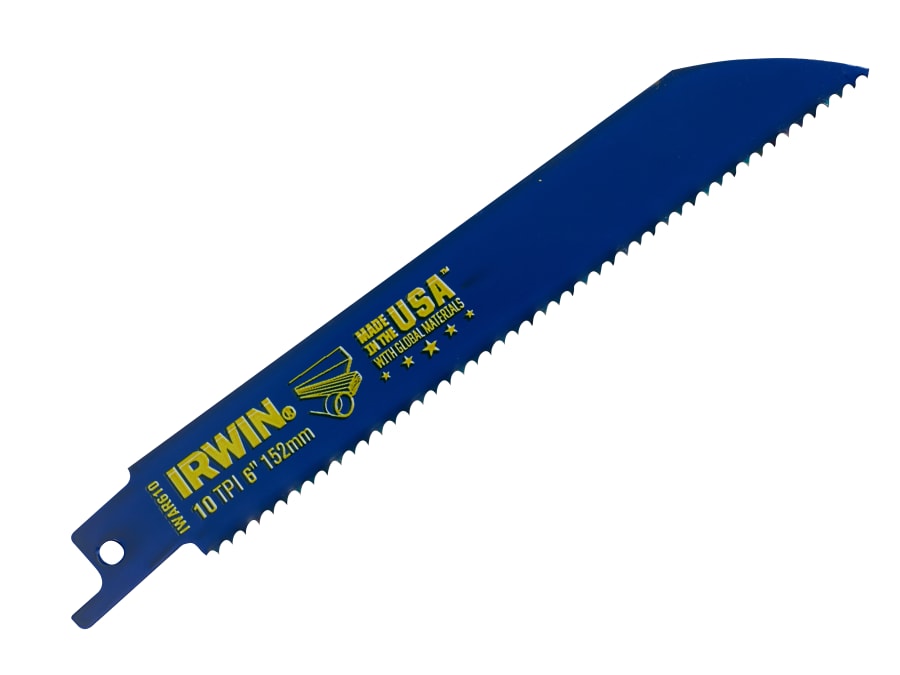 Irwin 10504151 Metal & Wood Sabre Saw Blade 150mm