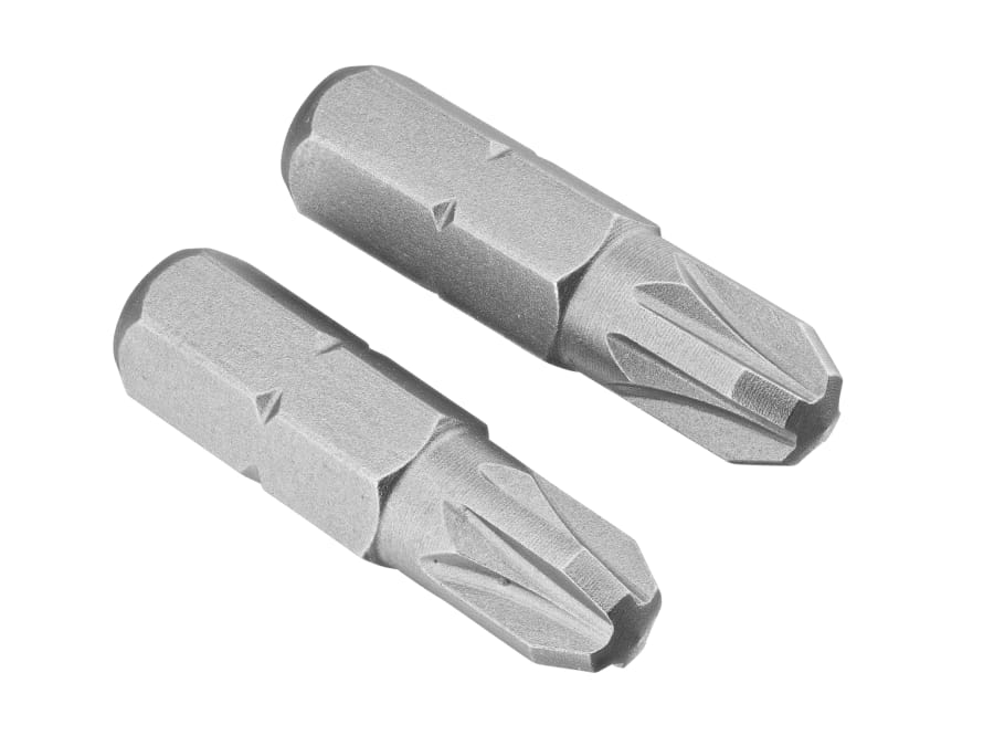 Irwin 10504340 PZ3 25mm Pozidriv Insert Bits (Pack 10)