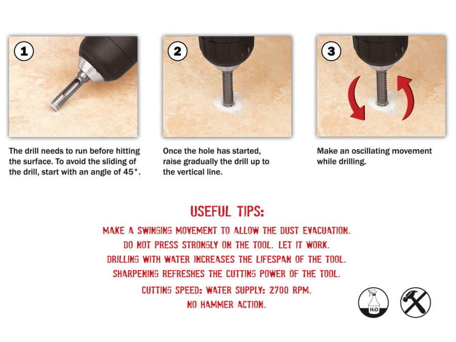 Irwin 10507893 6mm Diamond Drill Bit