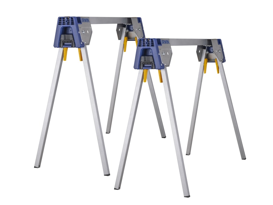 Irwin IRST834741 All Metal Sawhorses Twin Pack