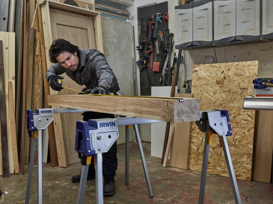 Irwin IRST834741 All Metal Sawhorses Twin Pack