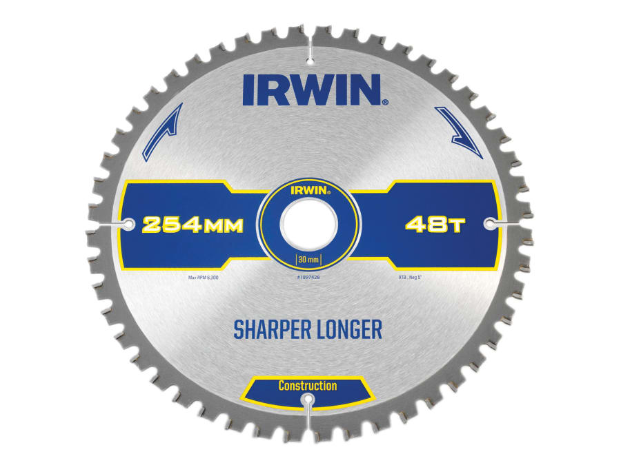 Irwin 1897428 254mm x 30mm x 48T Mitre Saw Blade