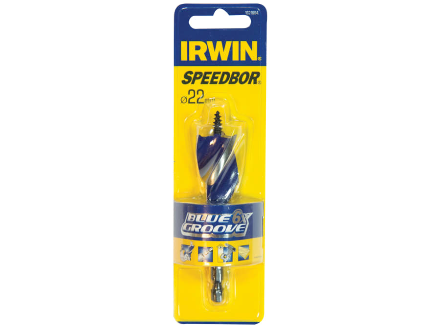 Irwin 1921994 22 x 100mm Stubby Wood Bit