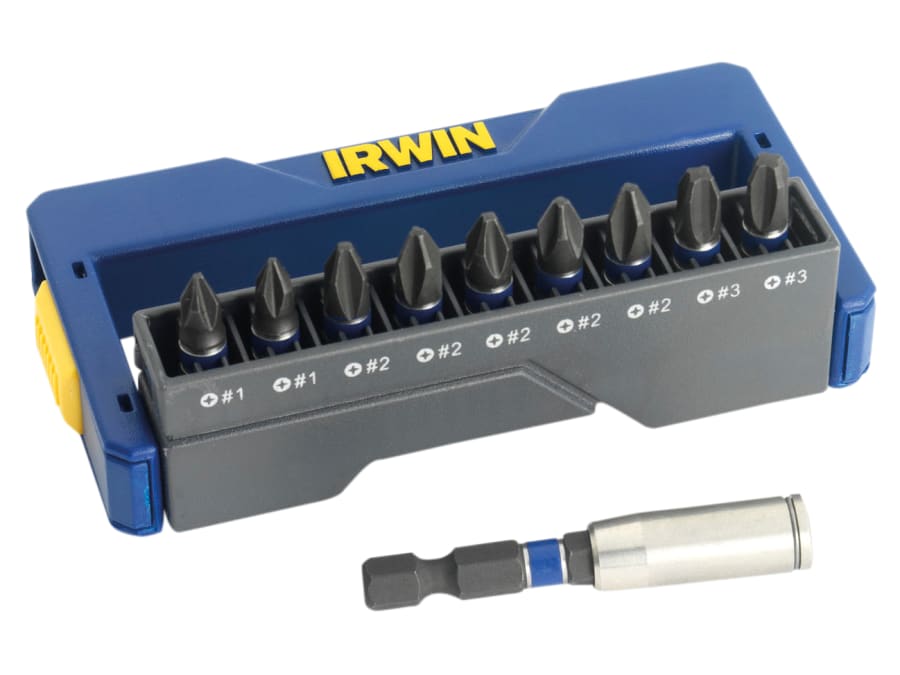 Irwin 1923419 10 Piece Impact Screwdriver Bit Set