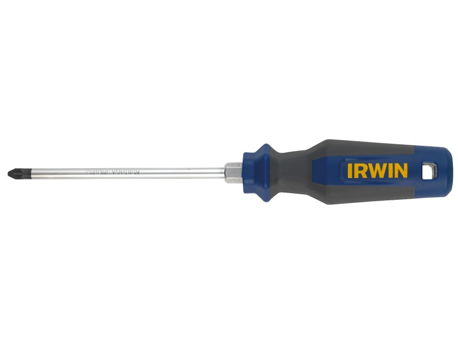Irwin 1951802 Pro Comfort Pozi Screwdriver PZ2 x 125mm