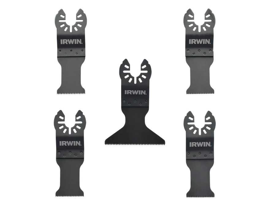 Irwin IW1017111 5 Piece Oscillating Blade Set