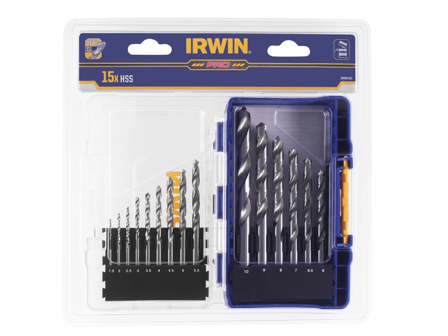Irwin IW3031501 15 Piece Drill Bit Set