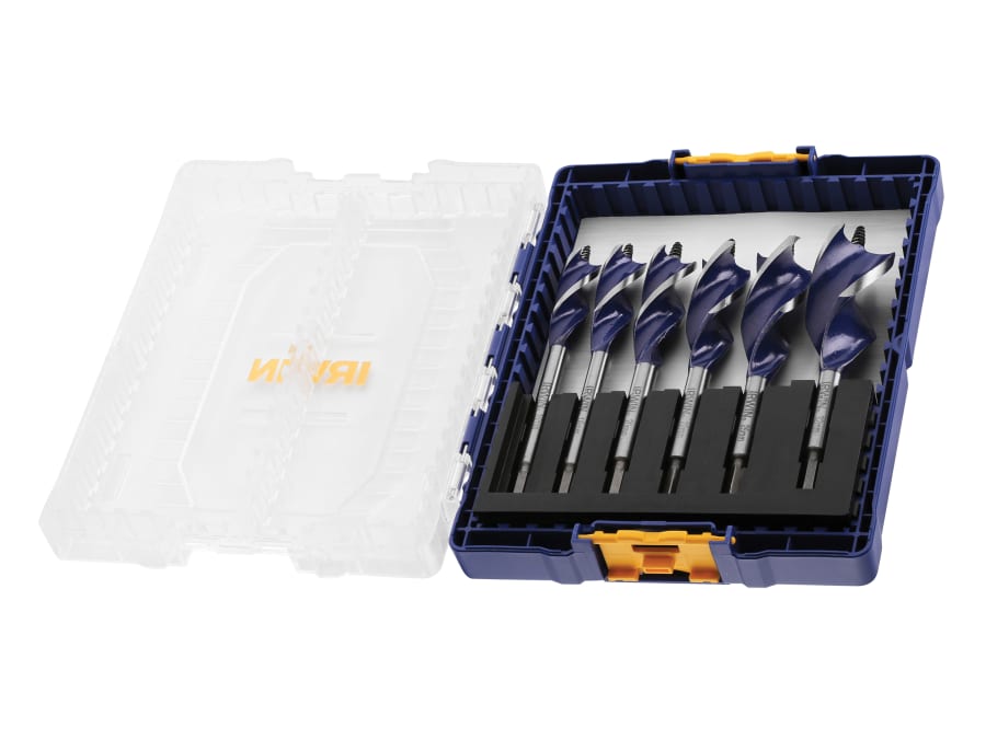 Irwin IW4042202 6 Piece Wood Bit Set