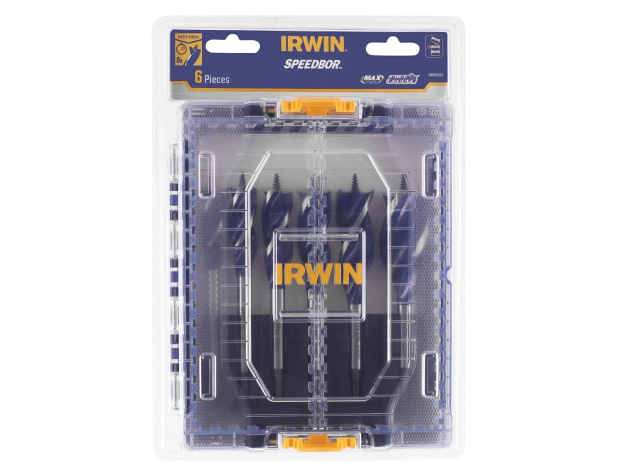 Irwin IW4042202 6 Piece Wood Bit Set