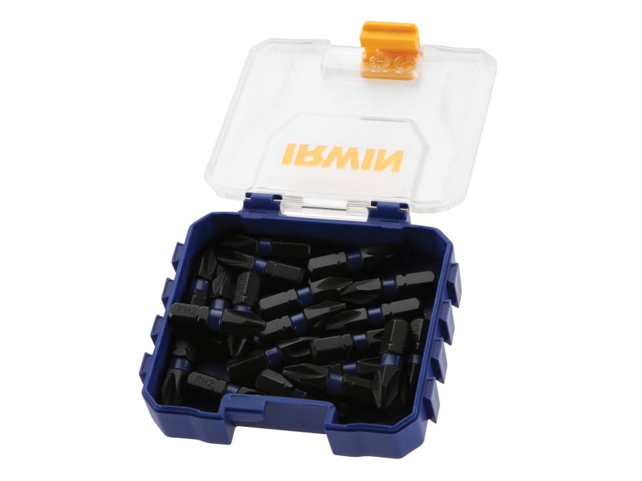 Irwin IW6061304 PH2 25mm Screwdriver Bits (Pack 20)