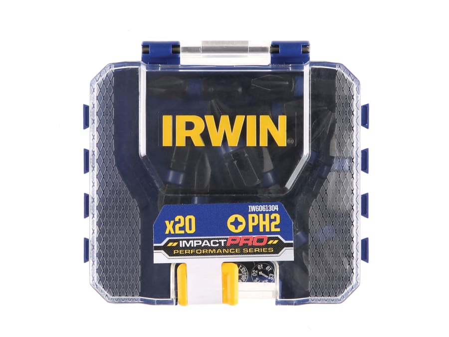Irwin IW6061304 PH2 25mm Screwdriver Bits (Pack 20)