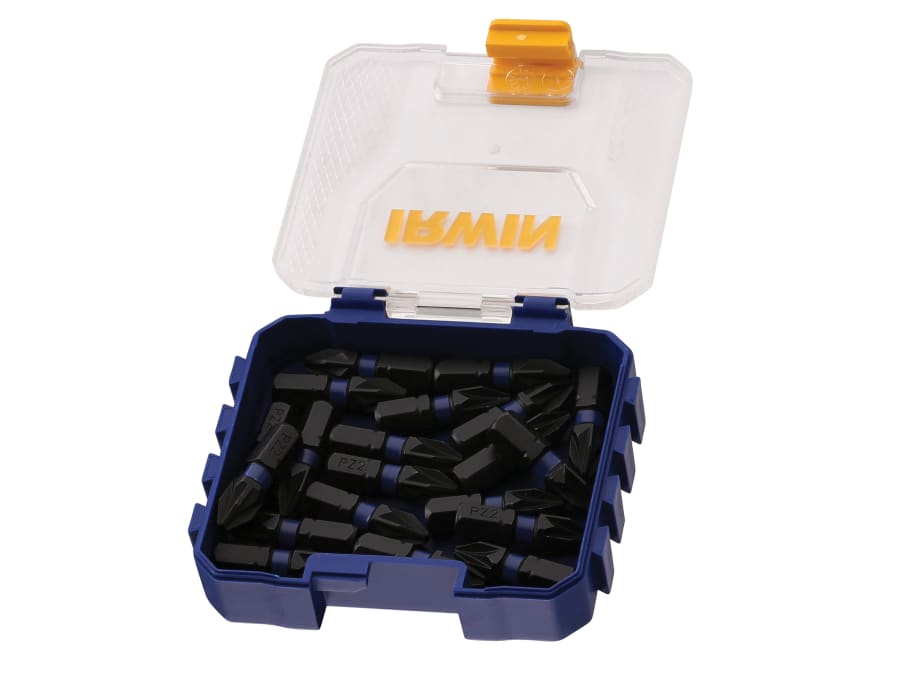 Irwin IW6061415 PZ2 25mm Screwdriver Bits (Pack 20)