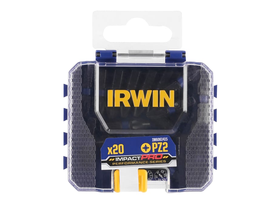 Irwin IW6061415 PZ2 25mm Screwdriver Bits (Pack 20)