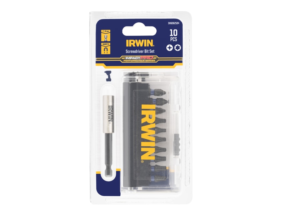 Irwin IW6062504 10 Piece Screwdriver Bit Set