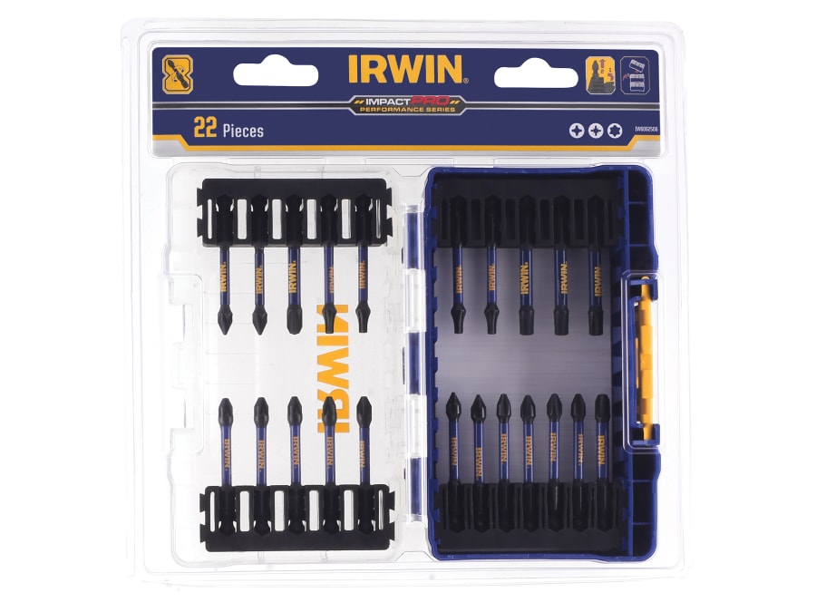 Irwin IW6062506 Impact Pro Performance Bit Set 22 Piece
