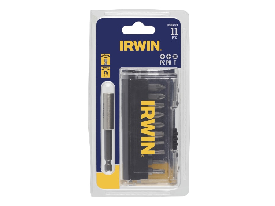 Irwin IW6062528 11 Piece Mixed Screwdriver Bit Set