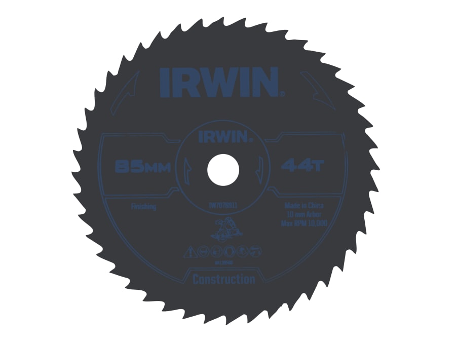 Irwin IW7076911 General Purpose Saw Blade 85 x 10mm 44T