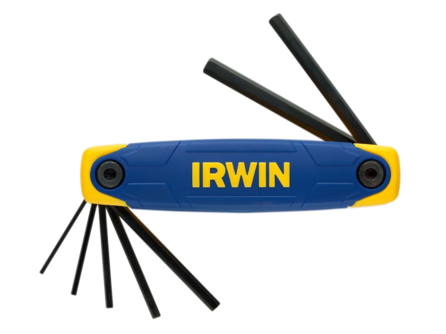 Irwin T10765 7 Piece Metric Folding Hex Key Set