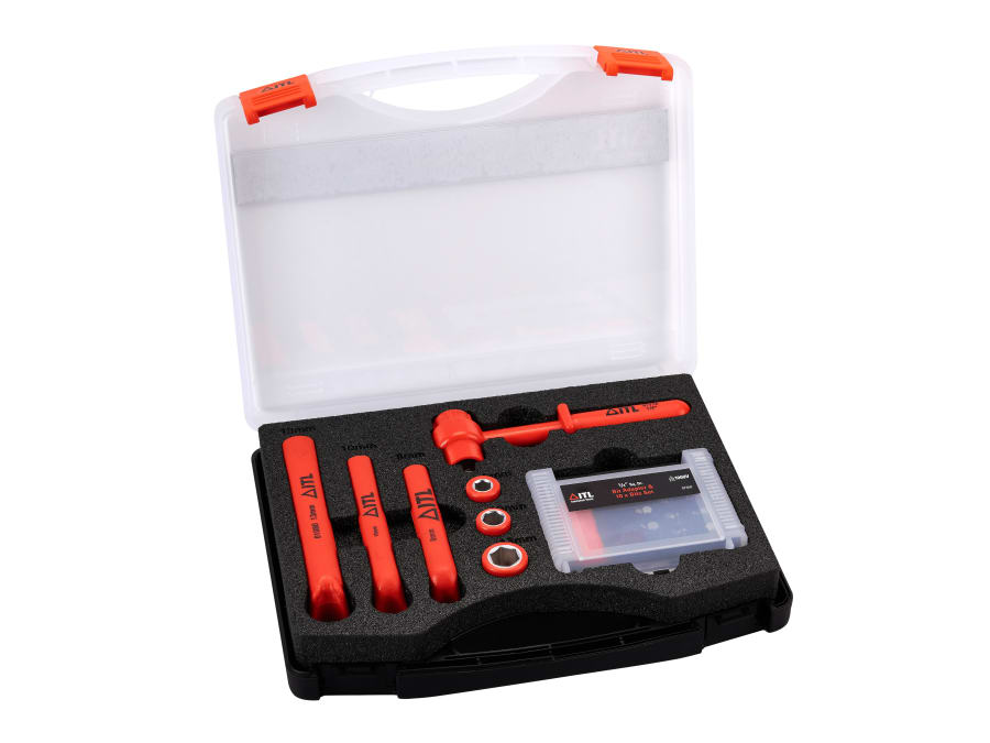 Itl Insulated ITL00022 19 Piece Socket, Ratchet, Spanner & Bit Set