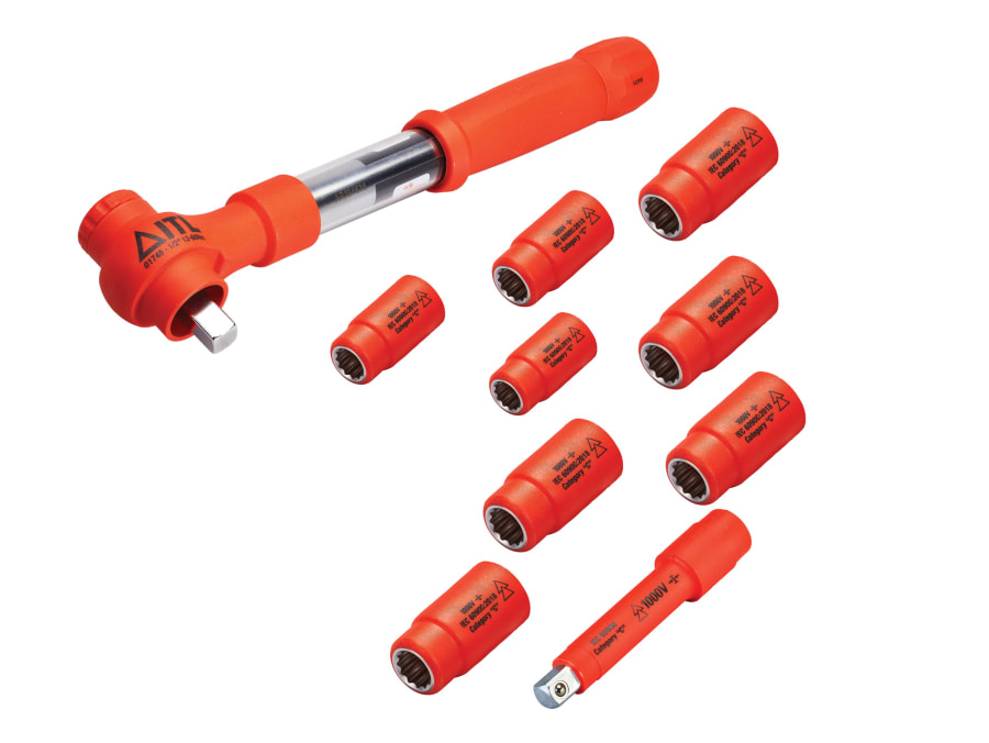 Itl Insulated 00027 1/2in Drive Imperial Torque Wrench Kit