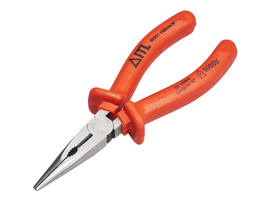 Itl Insulated UKC00051 150mm Snipe Nose Pliers