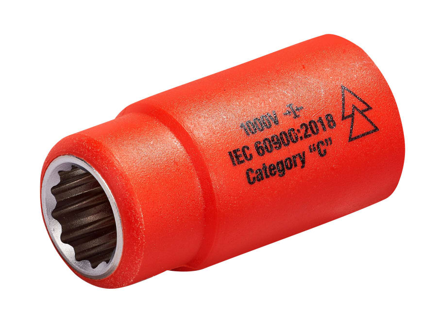 Itl Insulated 01420 1/2in Drive Socket 17mm