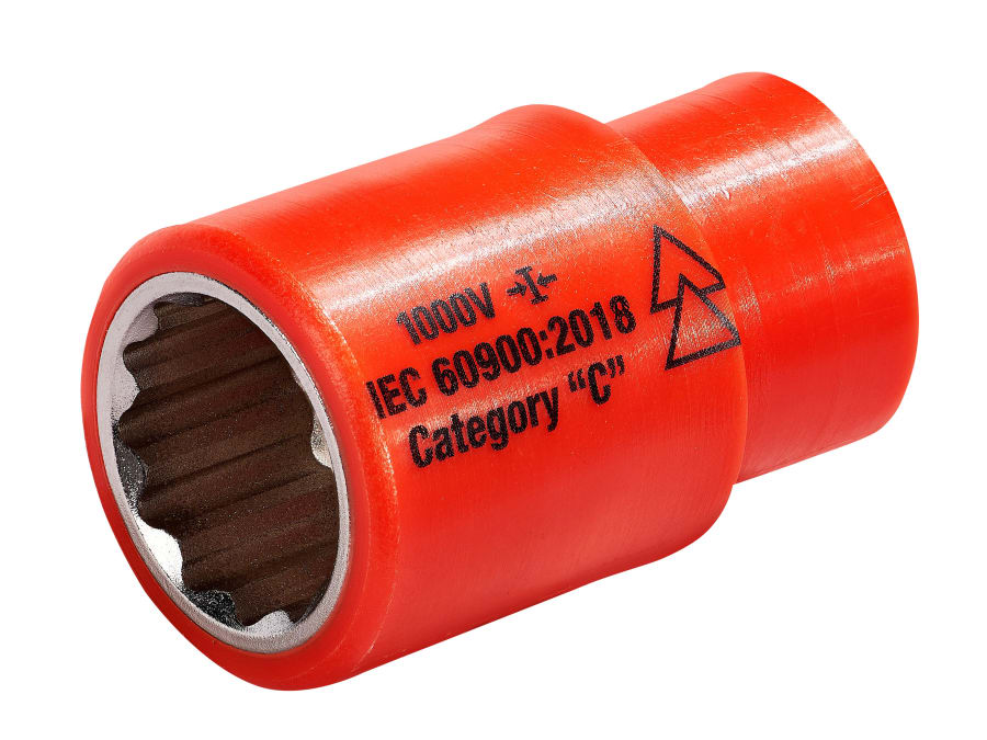Itl Insulated 01730 3/8in Drive Socket 17mm