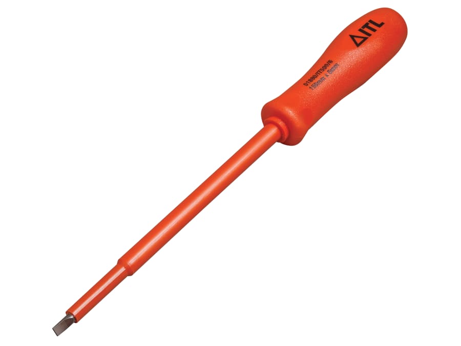Itl Insulated UKC01890 Electrician's Screwdriver 150 x 5mm