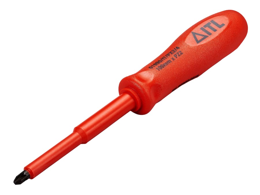 Itl Insulated 01981 Slotted/Pozidriv Screwdriver 75 x 5mm x PZ1