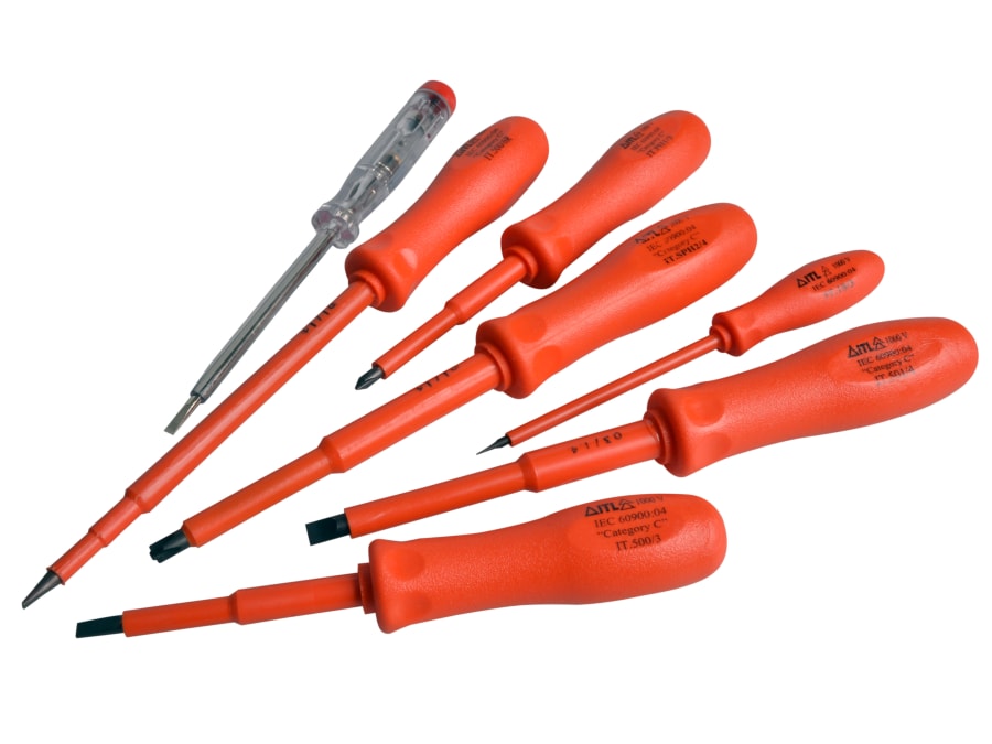 Itl Insulated UKC02100 7 Piece Screwdriver Set