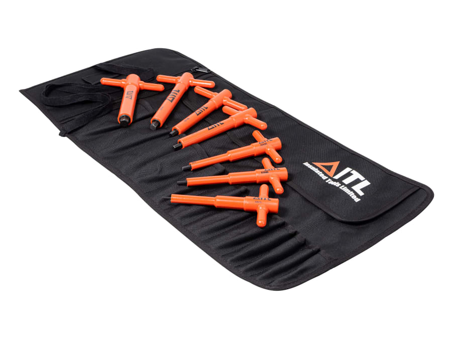 Itl Insulated 02665 6 Piece T-Handle Hex Key Set