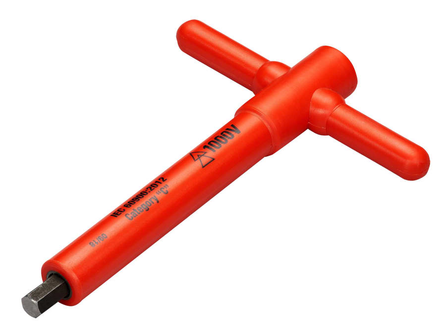 Itl Insulated 02700 6mm T-Handle Hex Driver
