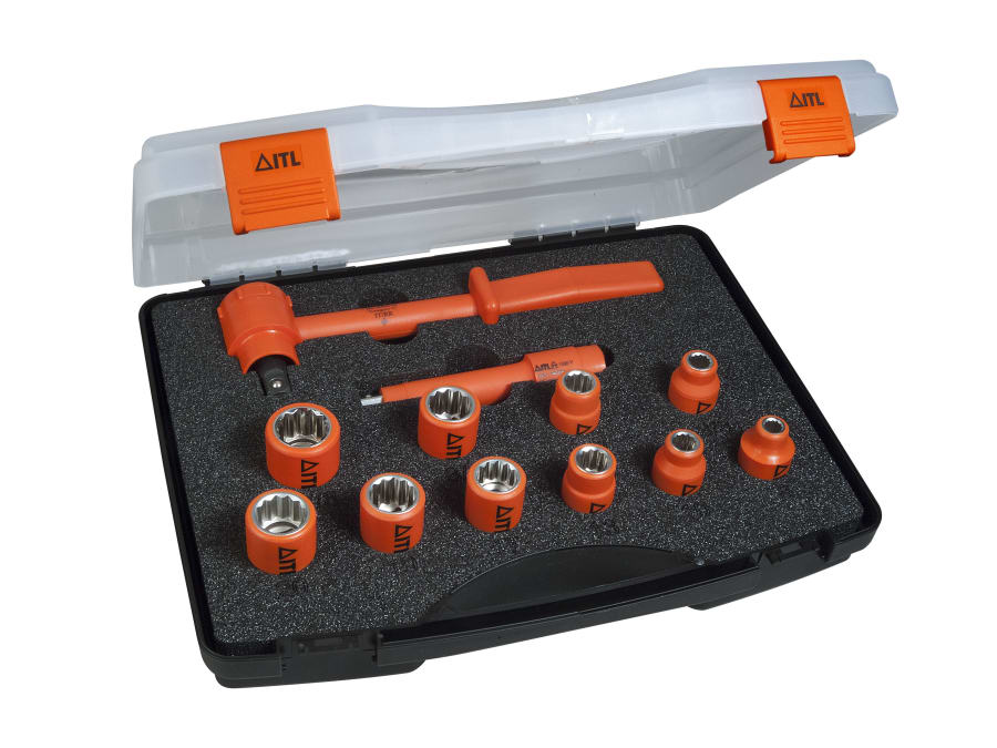 Itl Insulated UKC03100 12 Piece 1/2in Drive Socket Set