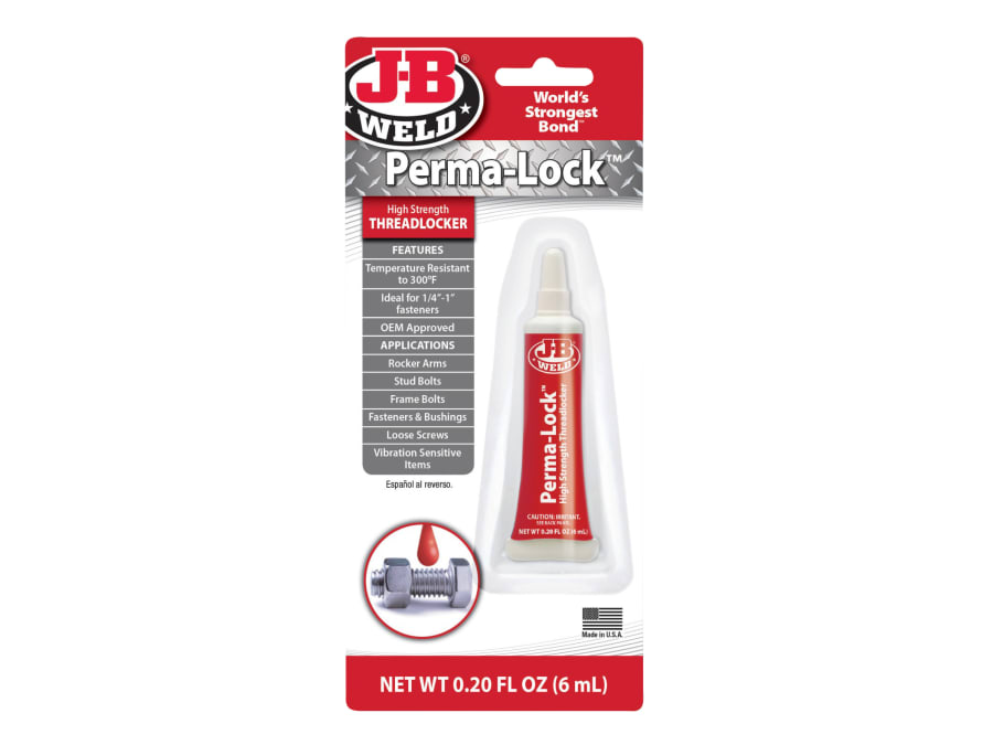 J-B Weld 27106UK Red High Strength Threadlocker 6ml
