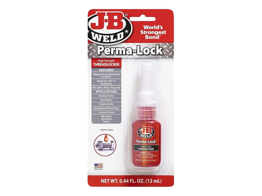 J-b Weld 27113UK Red High Strength Threadlocker 13ml