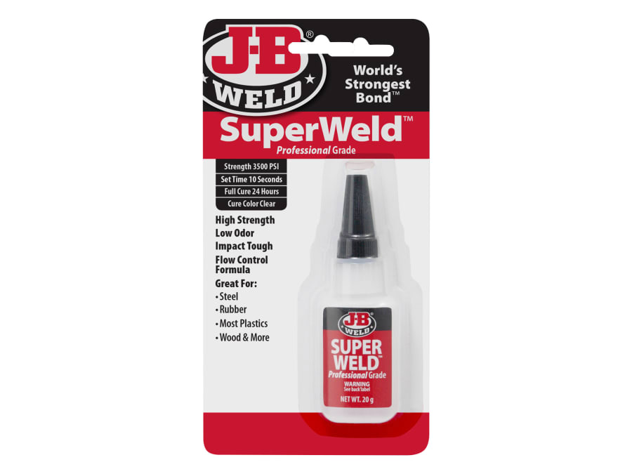 J-B Weld 33120UK 20g SuperWeld Professional Grade Adhesive