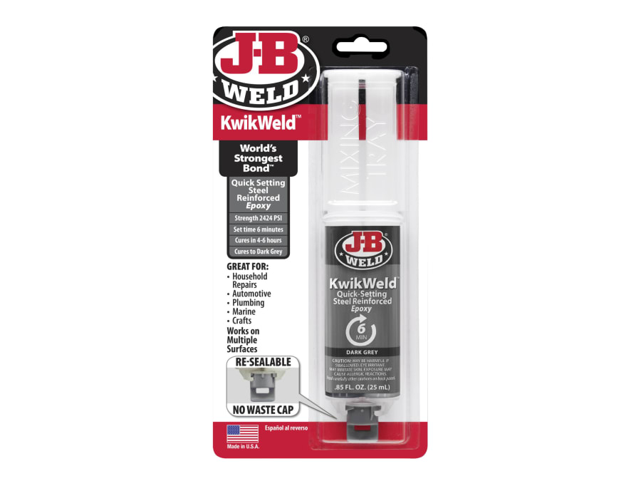 J-B Weld 50176UK KwikWeld Epoxy Syringe 25ml