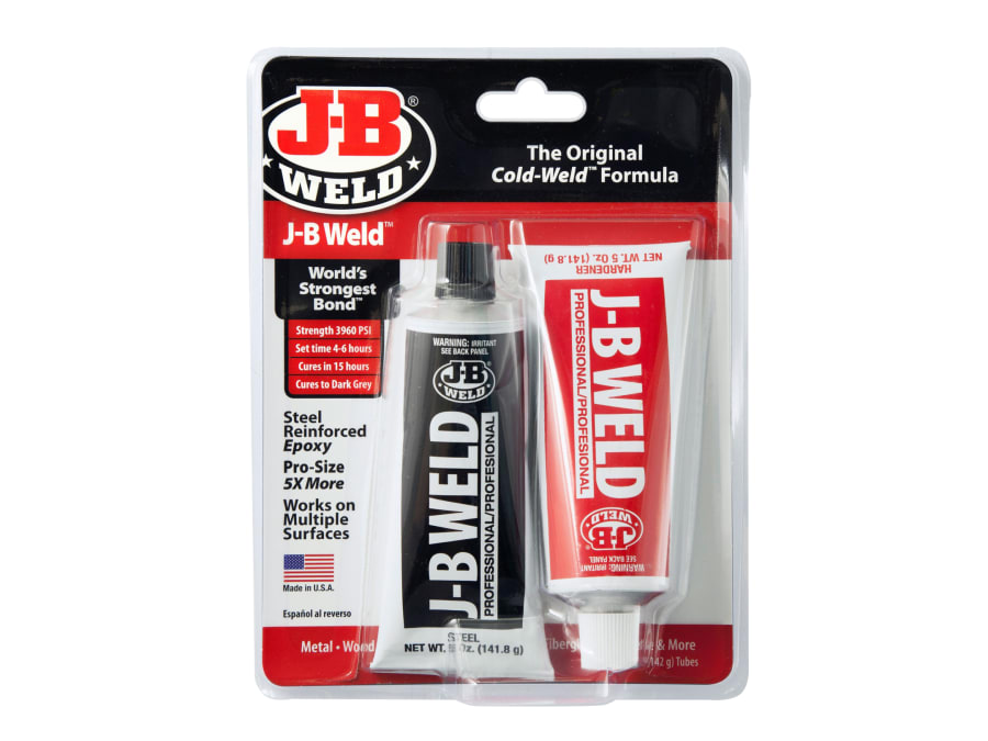 J-B Weld 8281UKSRP4 Original Cold-Weld Epoxy 2 × 148ml