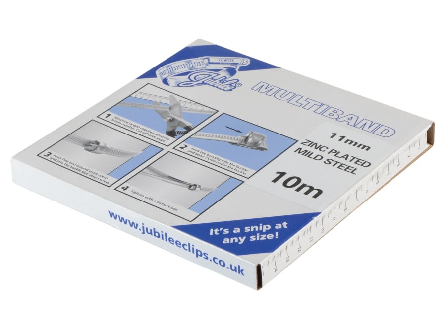 Jubilee MB1701 Multiband Mild Steel 11mm 10m