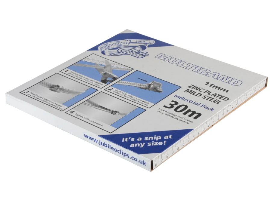 Jubilee MB1702 Mild Steel Multiband 11mm x 30m