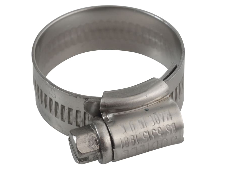 Jubilee 1ASS Stainless Steel Hose Clip 22-30mm