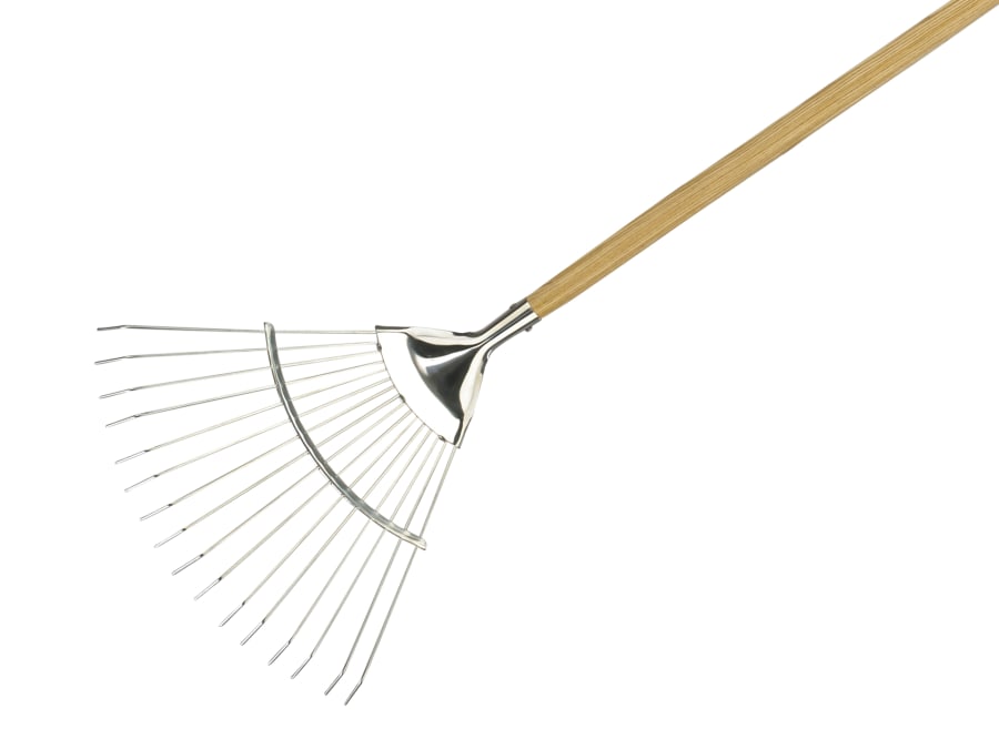 Kent & Stowe 70100063 Stainless Steel Lawn & Leaf Rake