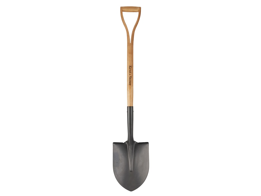 Kent & Stowe 70100650 Carbon Steel Round Nosed Shovel